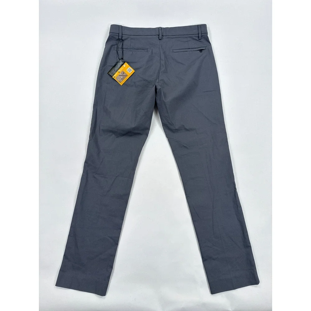 Bonobos Tailored Fit Chino Pants Mens 30x30 Gray Stretch Weekday Warrior